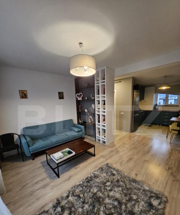 Apartament semidecomandat cu 3 camere 61 mp utili parcare