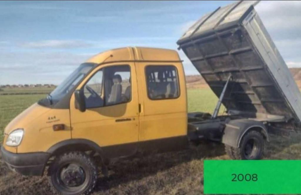 Basculabil 4x4 Iveco reductor Gazela 8 900 eur