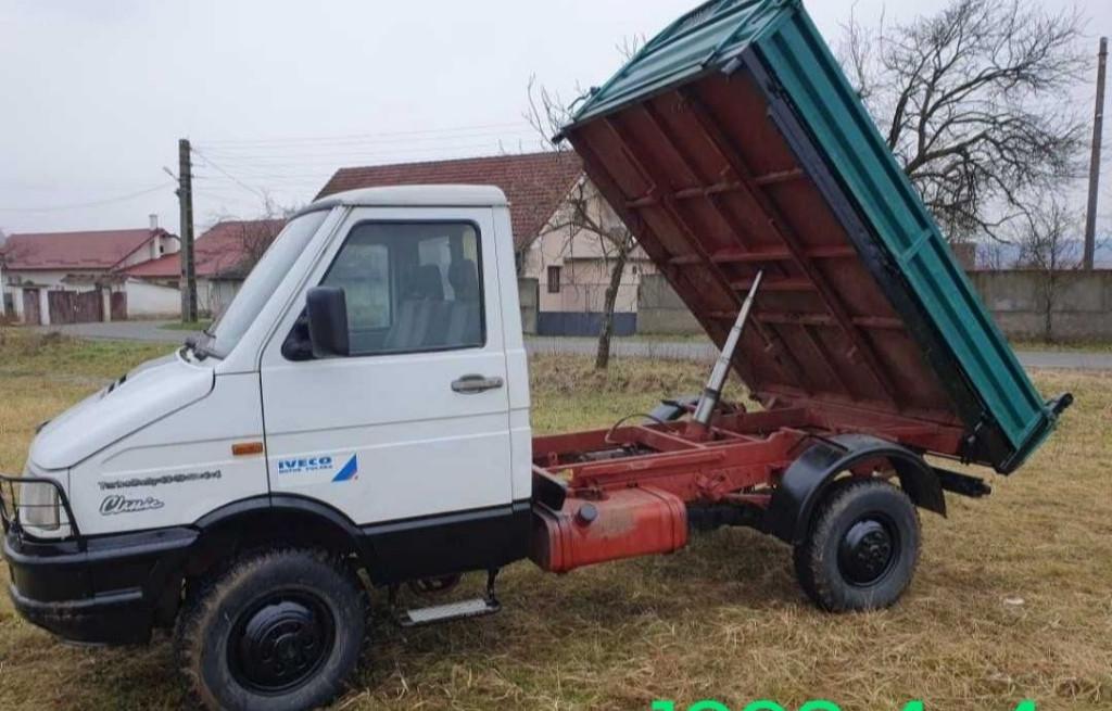 Basculabil 4x4 Iveco reductor Gazela 8 900 eur