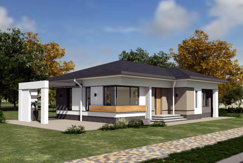 Tva inclus Case parter 4 camere Trivale Teren 465 mp U