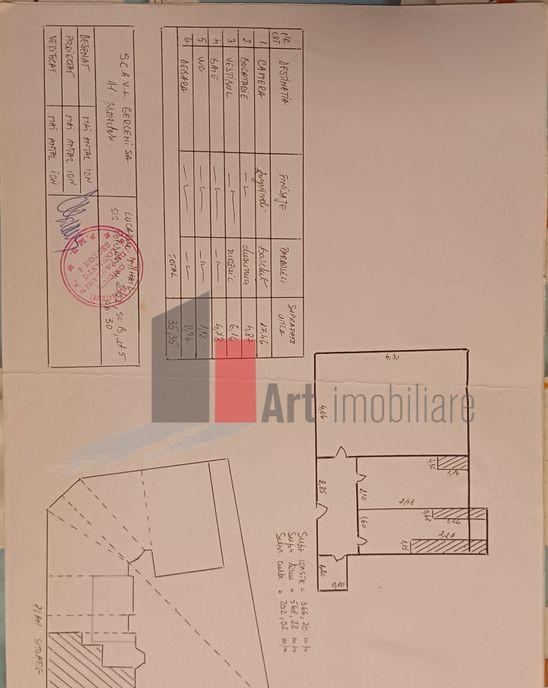 Vanzare apartament 2 camere Sos Giurgiului Pta Progr