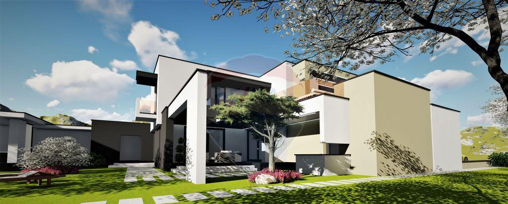 Vila cu 3 camere la rosu Proiect modern - Poiana C