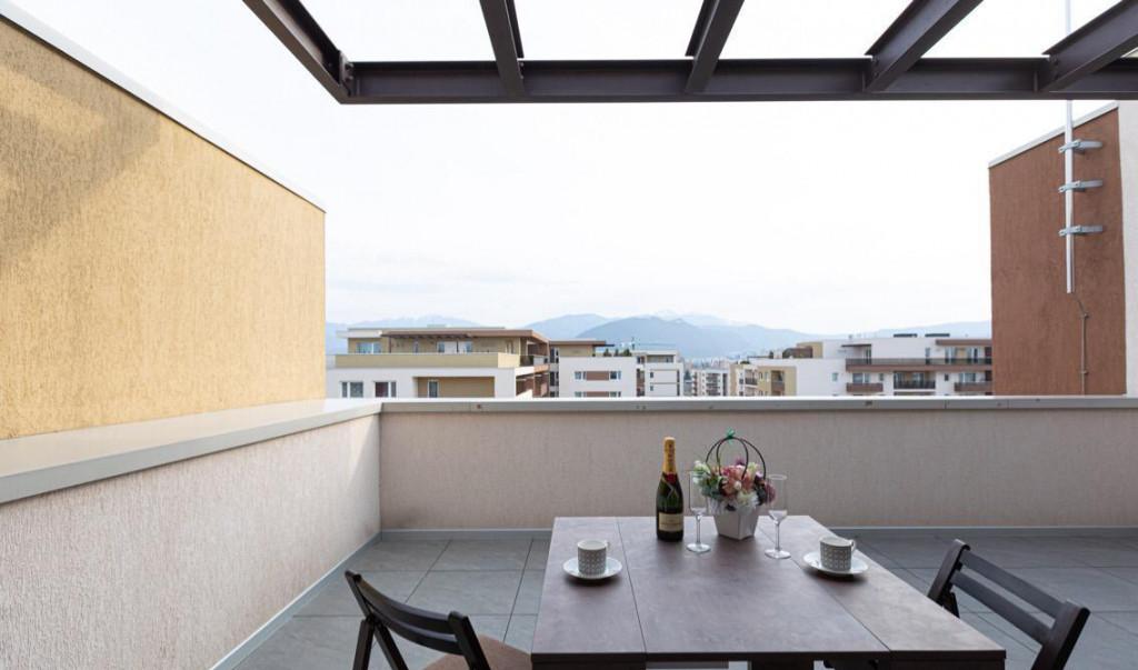 Imobil ultim nivel terase de 40 mp parcare subterana Urban