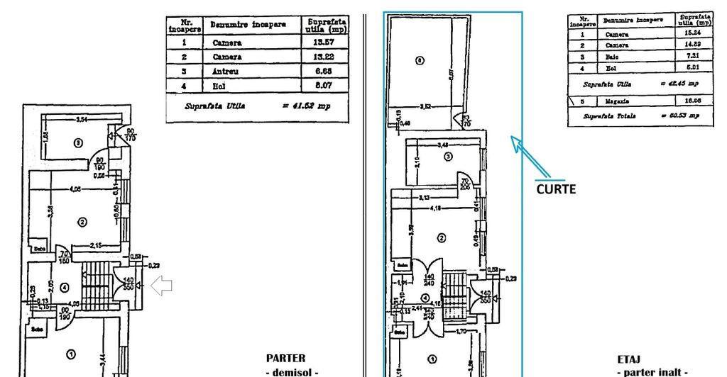 Casa 103mp utili Cantemir 5 minute de intrarea metro