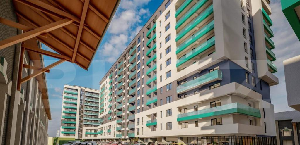 Apartament 1 camera semi decomandat 37 1mp etaj intermediar