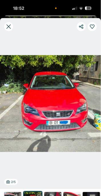 Seat leon 1 4 tsi 7 900 eur