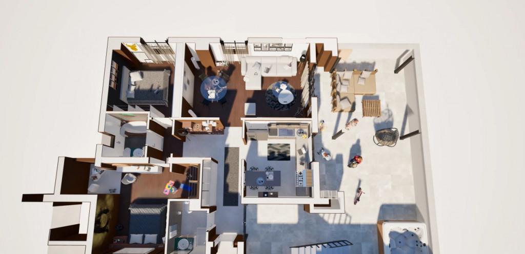 Apartament 3 camere 88 mp zona Centrala