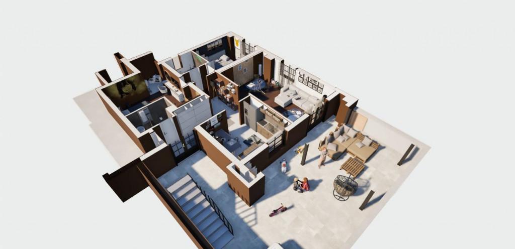 Apartament 3 camere 88 mp zona Centrala