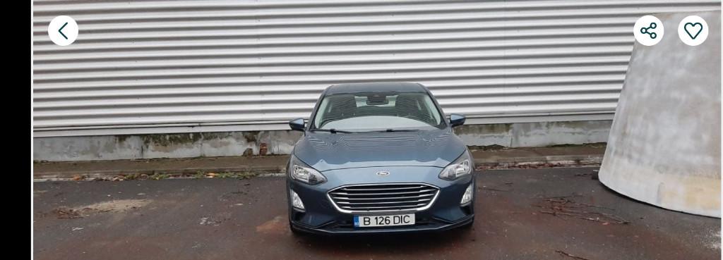 Ford Focus 1 0 Ecoboost 125 cai an 2019 9 300 eur
