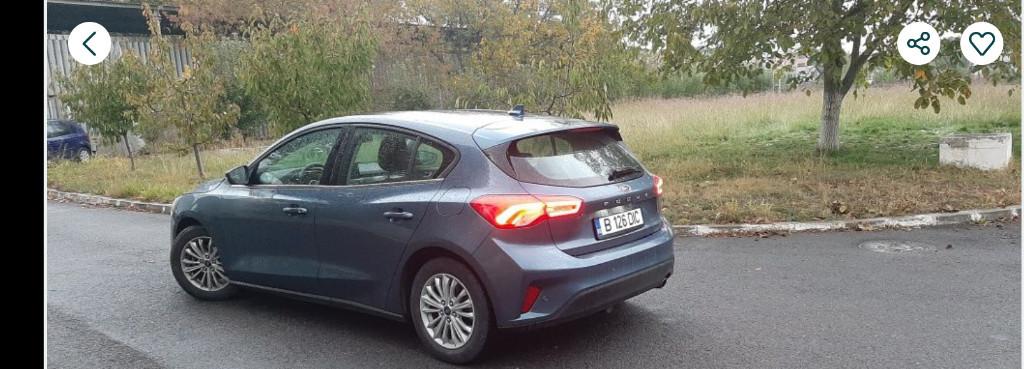 Ford Focus 1 0 Ecoboost 125 cai an 2019 9 300 eur
