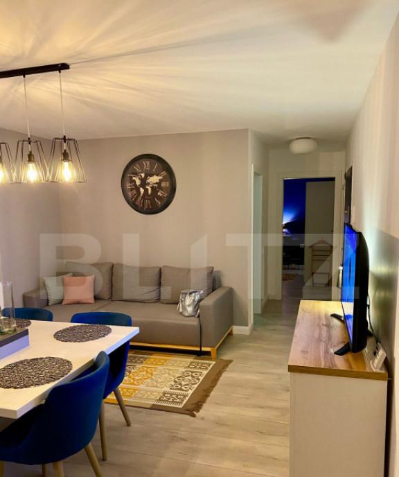 Apartament mobilat si utilat lift parcare subterana zona