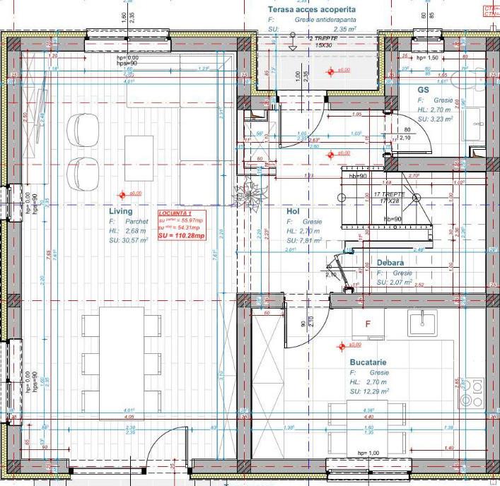 Duplex semifinisat zona Tautiului ansamblu cu parc propriu