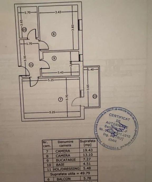 Bloc Nou Apartament 2 camere Decomandat 56mp Theodor Pall