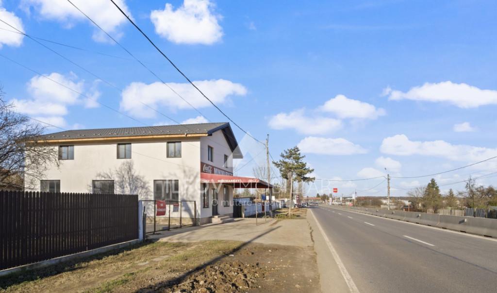 Constructie comerciala rezidentiala 251mp deschidere la DN1