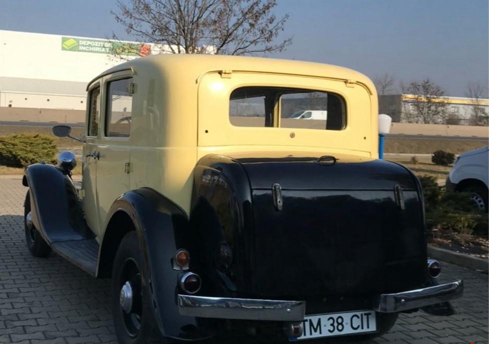Masina de epoca an 1937 Citroen vehicul istoric atestat 16 000 eur