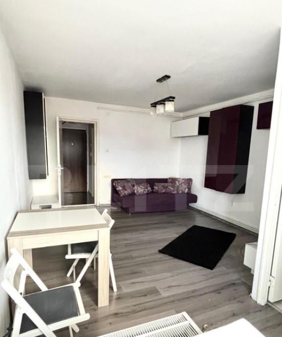 Garsoniera decomandata cu vedere panoramica - mobilata