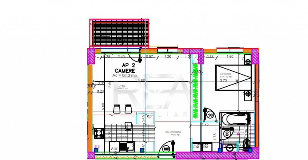 2 Camere Parcare Subterana Atrium Plaza Zona Sisesti