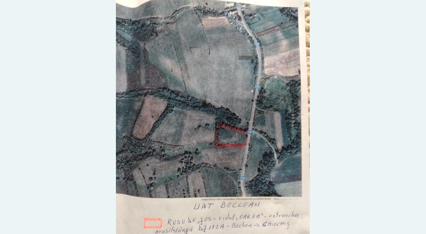 Vanzare terenuri zona oras Beclean BN