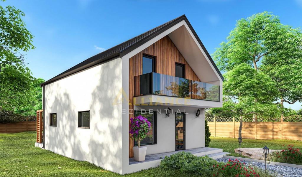 Vila P M 4 camere 2 bai Teren 300mp