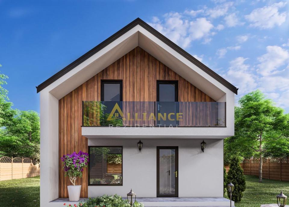 Vila P M 4 camere 2 bai Teren 300mp