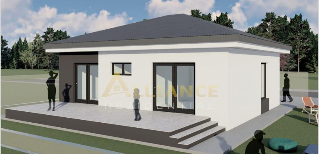 De vanzare casa pe parter 3 camere 2 bai teren 376 mp