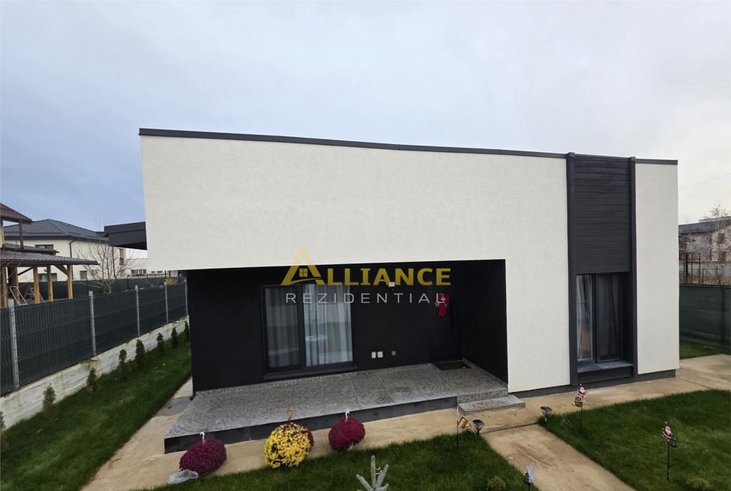 Casa stil mediteranean zona de intrare in Comuna