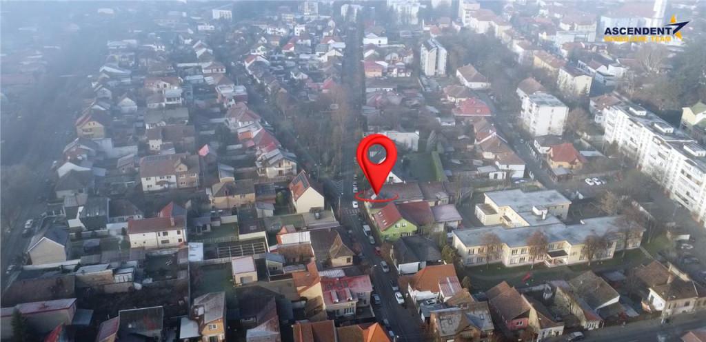 3D Ansamblu casa productie comercial 3 corpuri acces strad