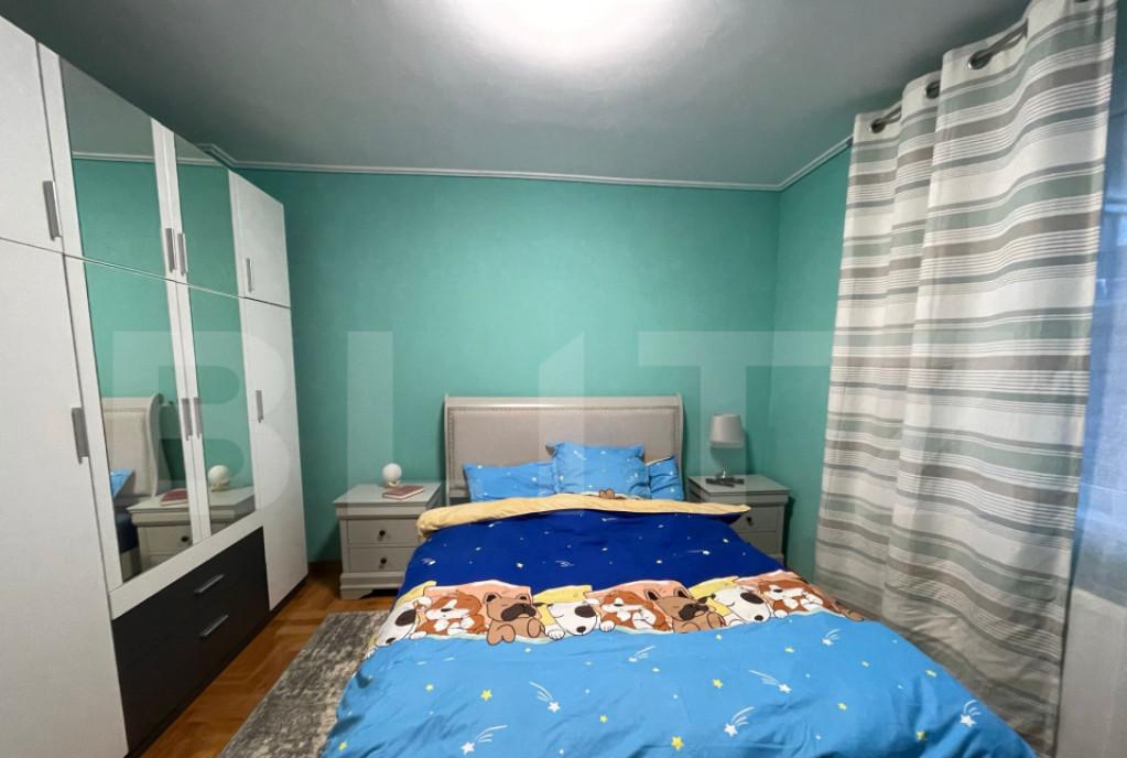 Apartament semidecomandat cu 3 camere gradina de 80 mp par