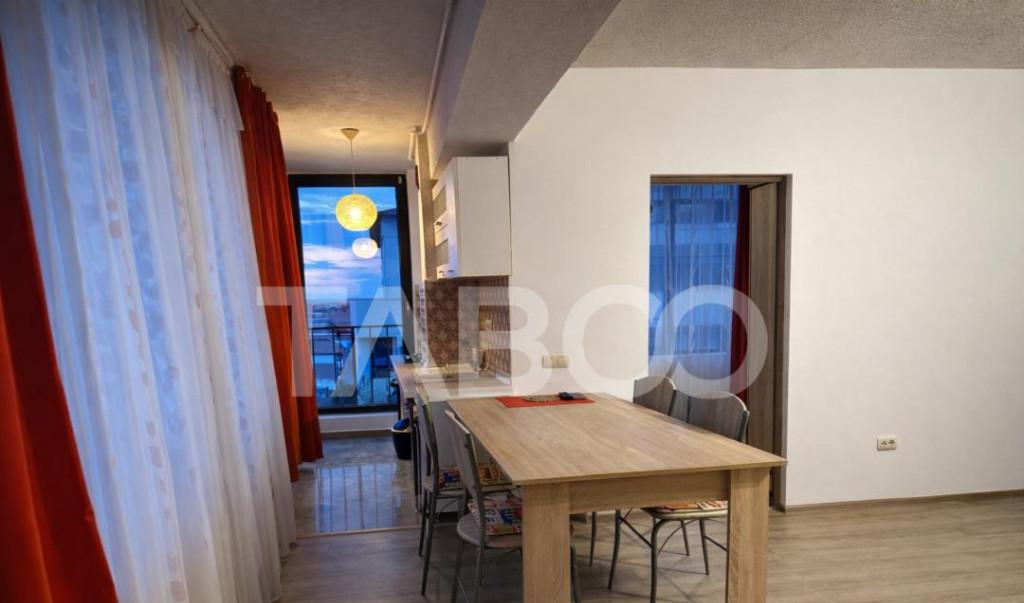 Apartament 3 camere mobilat utilat priveliste spre munti Doa