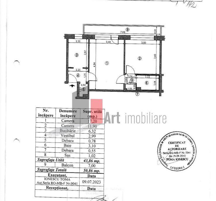 Vanzare apartament 2 camere Sos Giurgiului Pta Prog