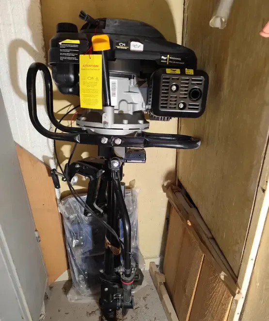 Vand motor barca racire cu aer patru timpi