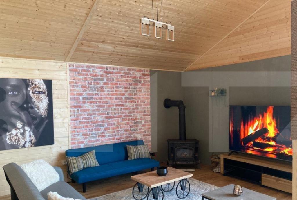 Proprietate deosebita cabana in stil scandinav 250 mp util
