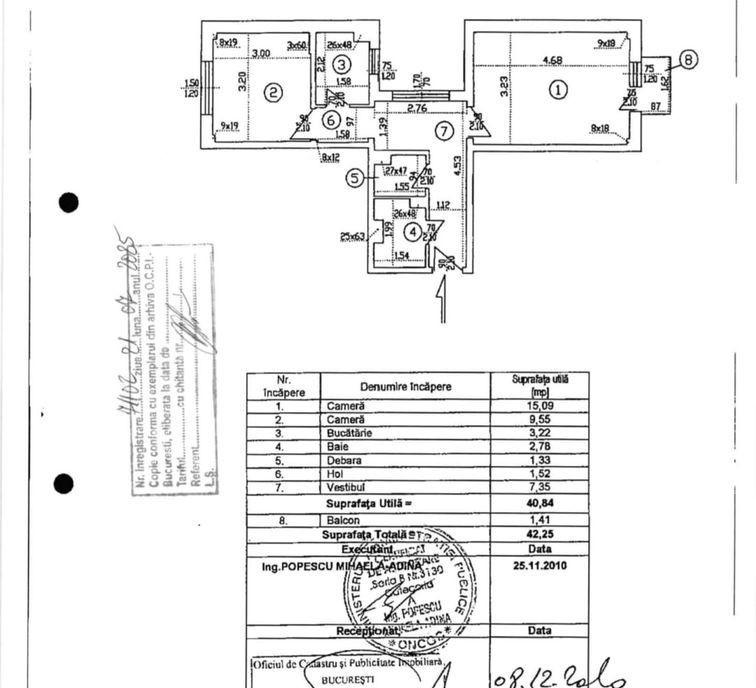 Apartament 2 camere decomandat Constantin Brancoveanu