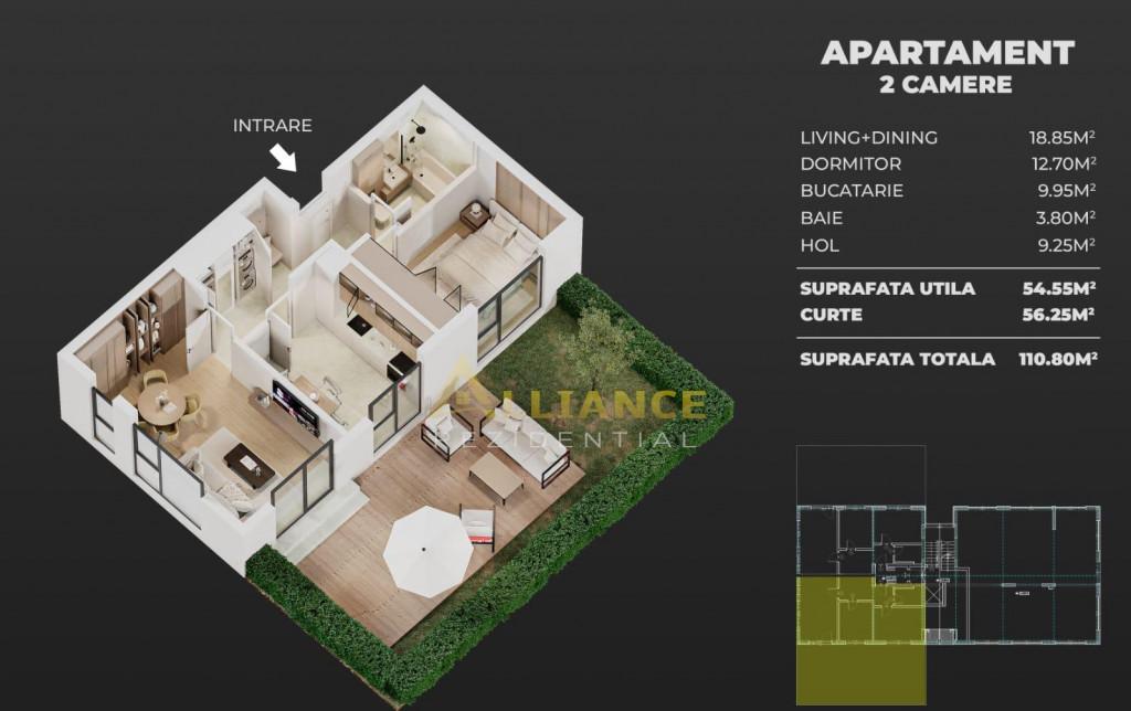 Apartamente 2 si 3 camere Popesti Leordeni