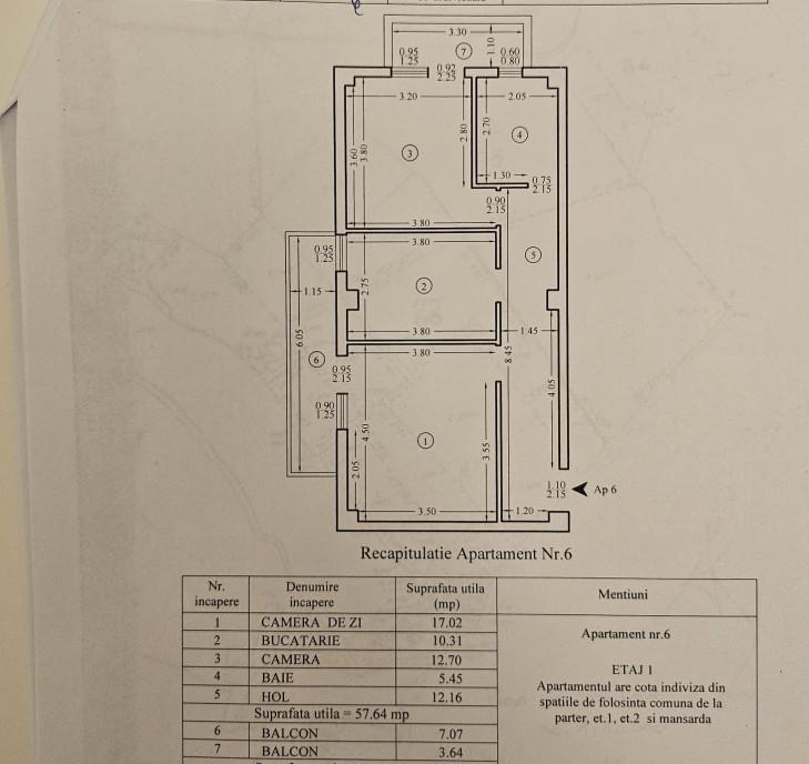 Etajul 1 Apartament 2 camere Sos Nicolina Roxema Hotel Capitol