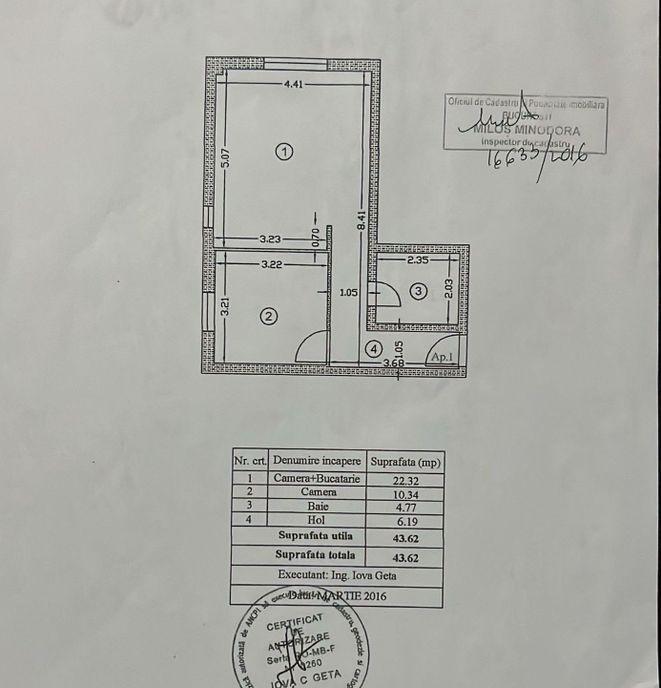 Apartament 3 camere zona Alexandru Obregia