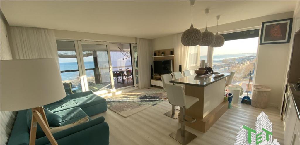 Apartament 4 camere prima linie vedere frontala Mamaia
