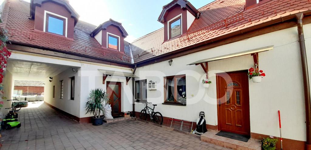 Pensiune si casa in centrul Sibiului cu business functional