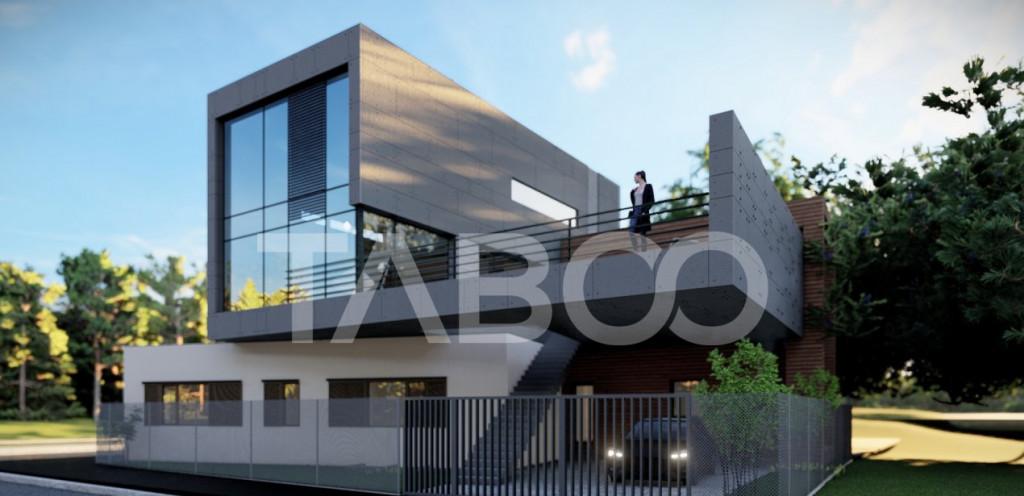 Casa de vanzare cu terasa teren 320 mp zona Cent