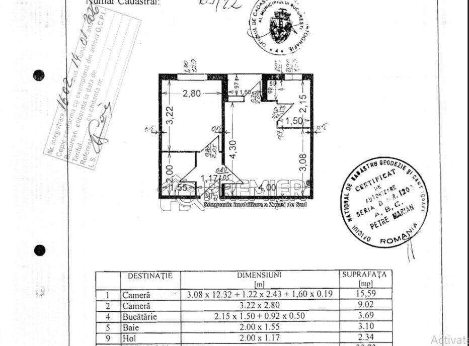 Aparatorii Patriei Strada Moldovita Apartament 2 camere
