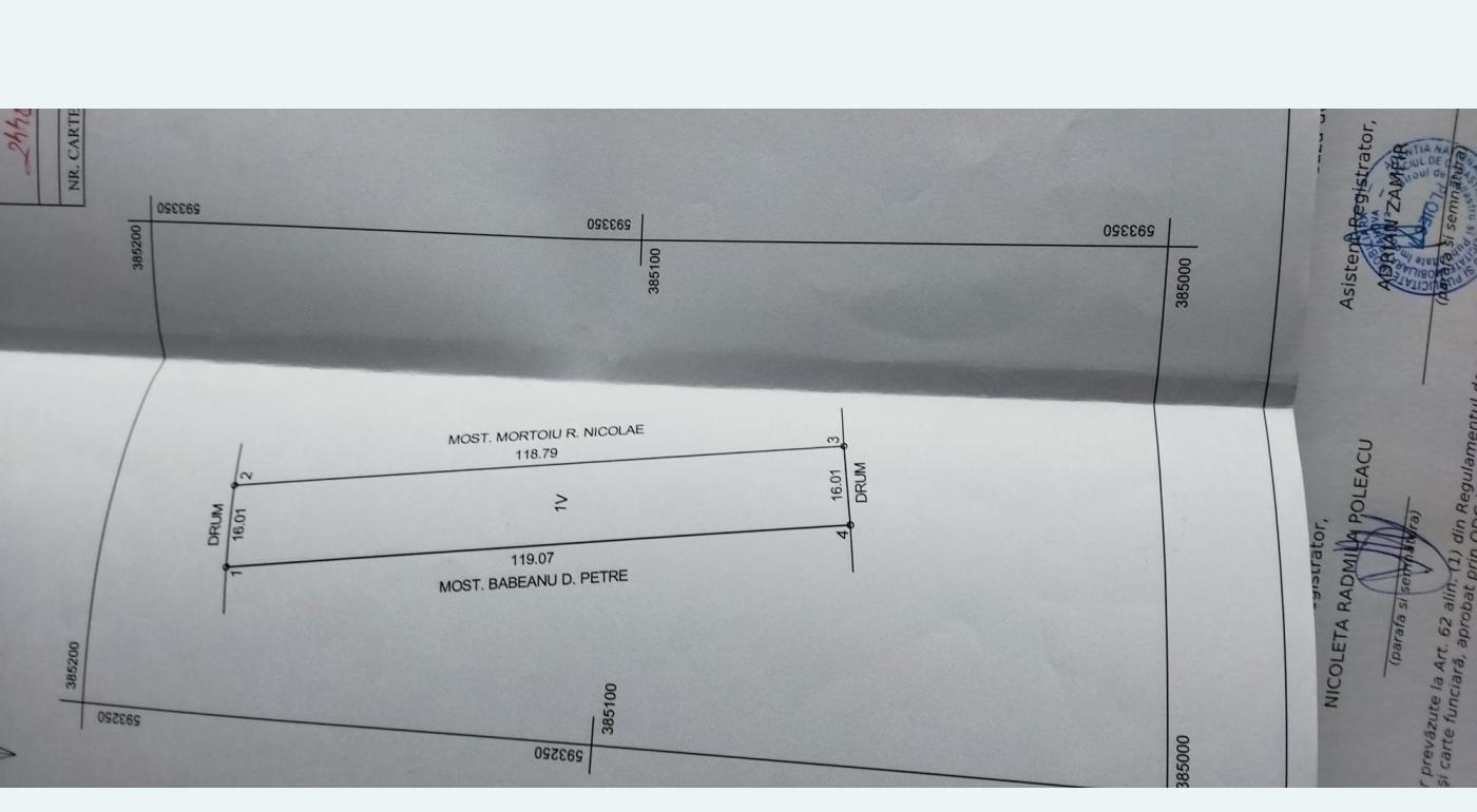 Teren intravilan in Valea Calugareasca suprafata 5360mp
