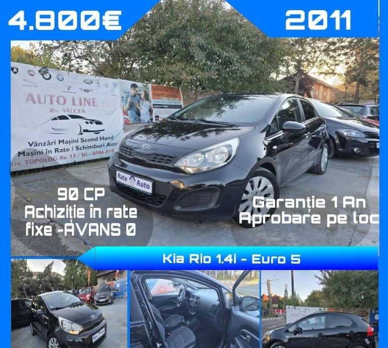 Kia rio 2011 posibilitate rate fara avans 4 799 eur