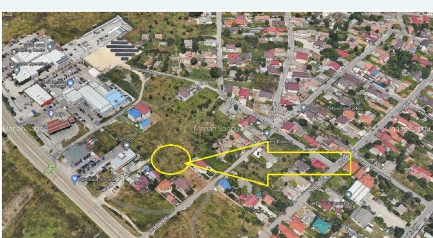 Teren intravilan 2 000 m p Constanta Zona Shell